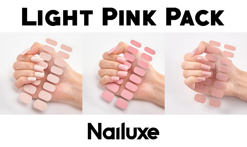 Pure Color 16-Pack Nail Stickers – Easy DIY Nail Art Sheets