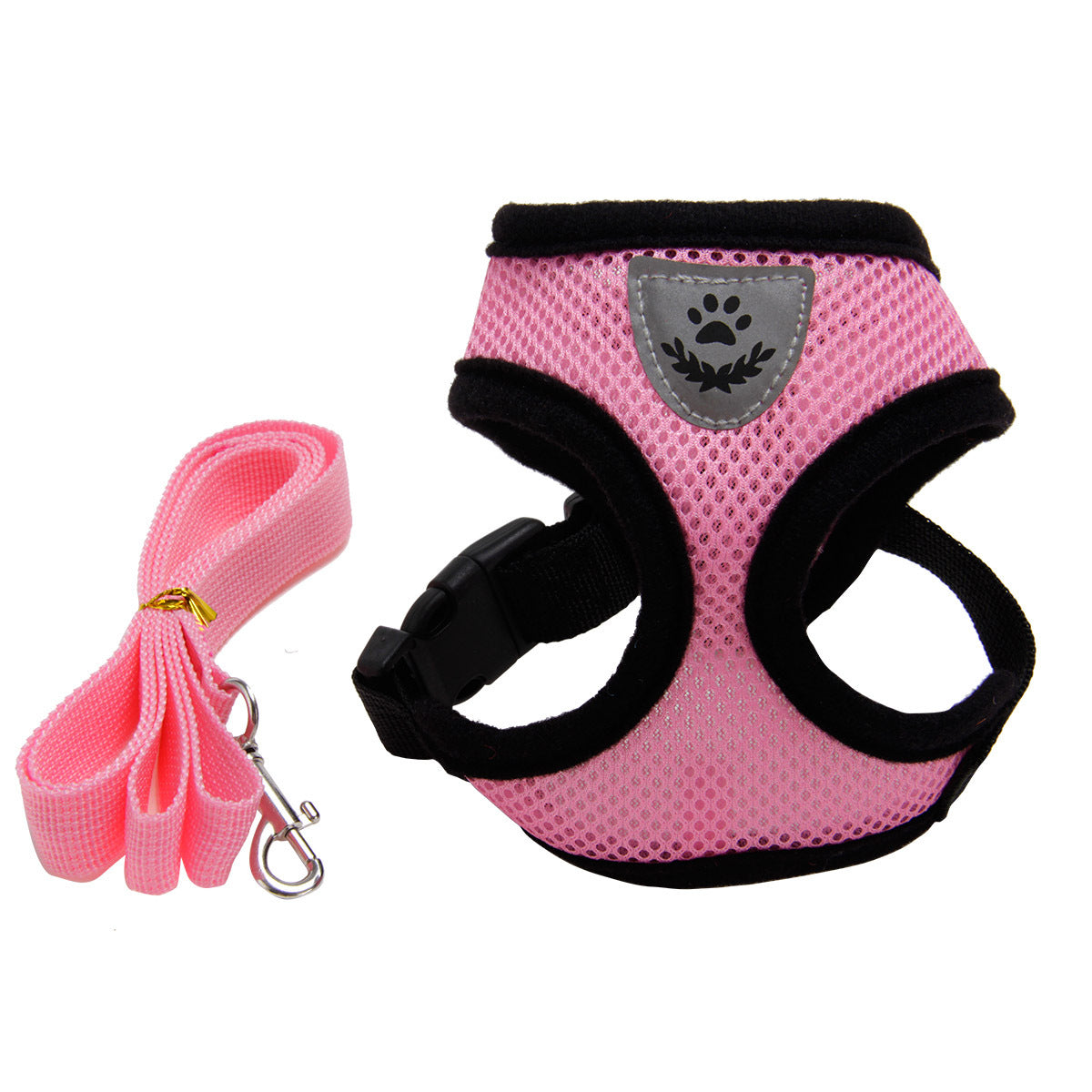 Luxury Multi-Color Dog Harness – Stylish & Comfortable Pet Gear