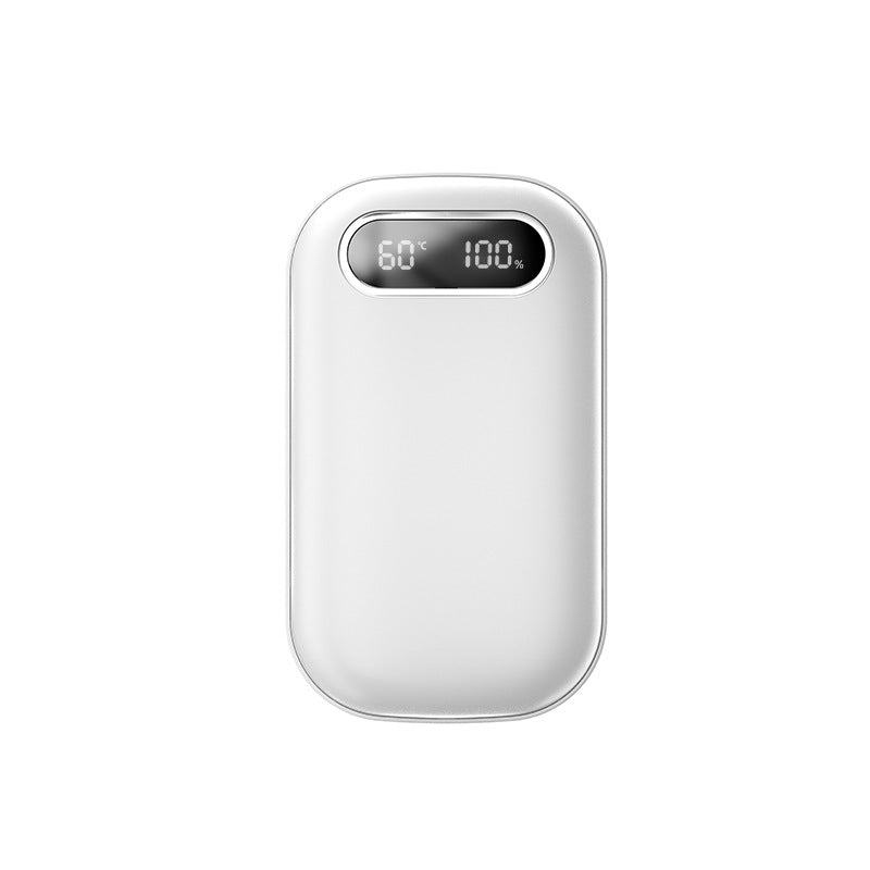 Large Capacity Double-Sided USB Hand Warmer With Digital Display