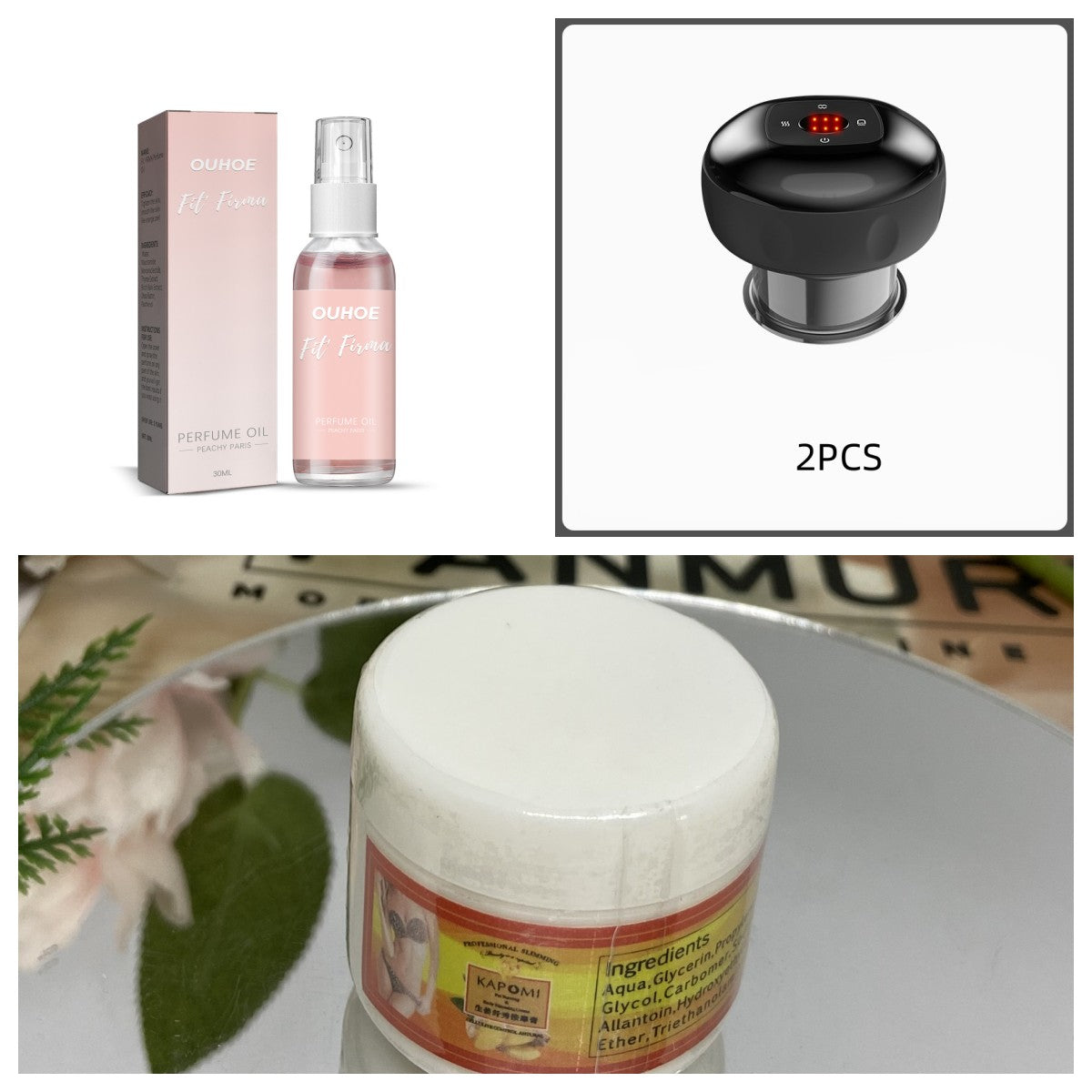 Electric Vacuum Cupping Massage Set – Anti-Cellulite Body Therapy & Slimming Massager