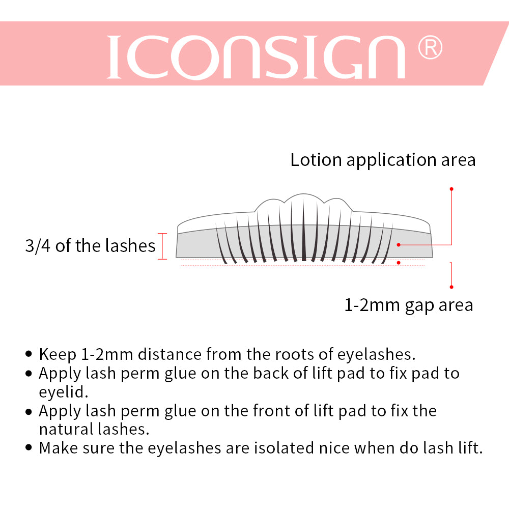 ICONSIGN Lash Lift Kit | Eyelash Perming & Curling Enhancer