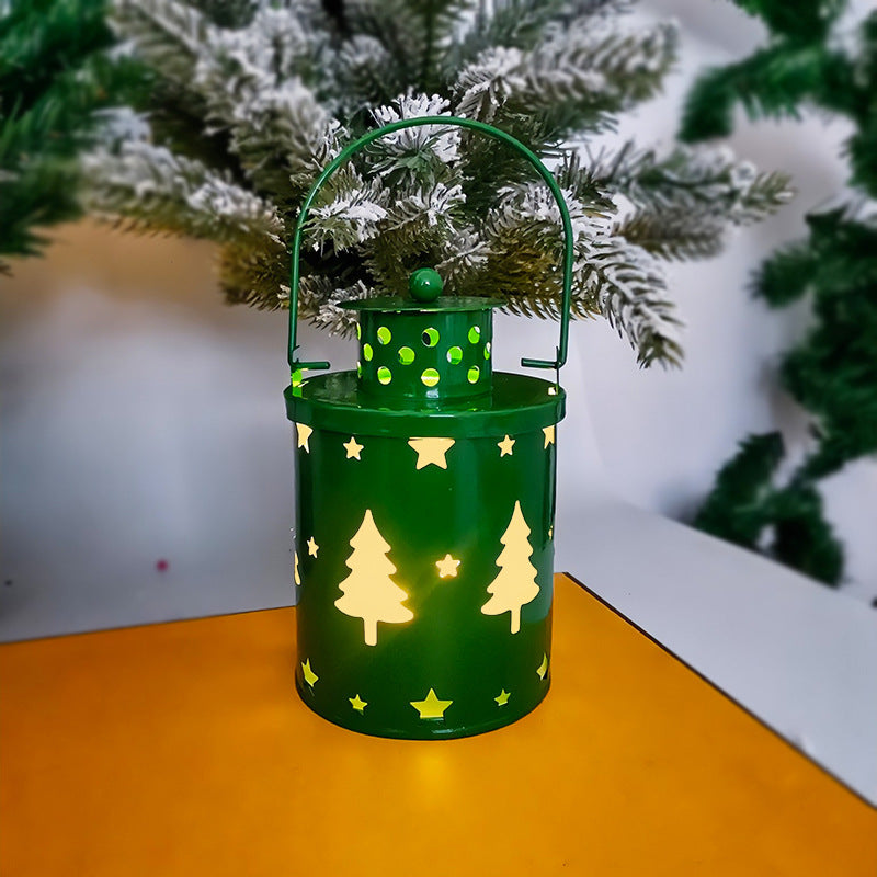 Christmas LED Candle Lanterns – Nordic Style Electronic Holiday Decorations