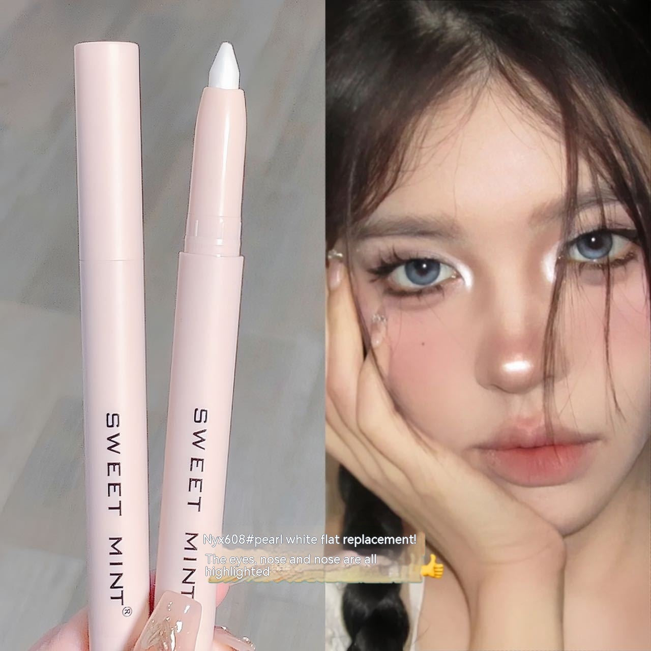 Crouching Silkworm Eyeliner Pen – Long-Lasting, Brightening Makeup Precision