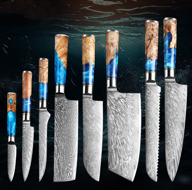 Chef’s Kitchen Knife Set – Meat Chopping & Cooking Knives