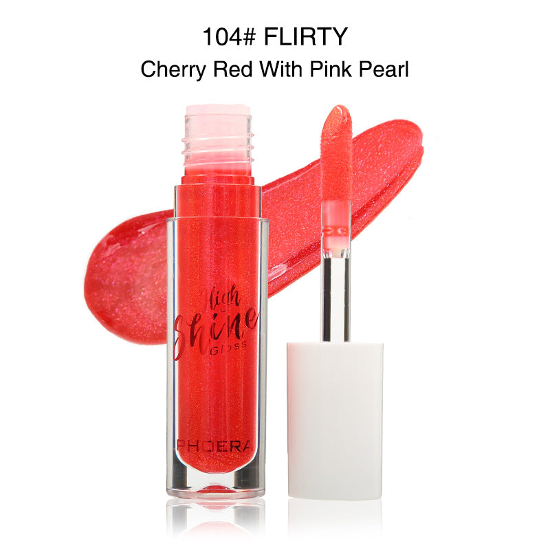 Crystal Jelly Lipstick & Lip Balm – Long-Lasting Moisturizing Gloss, Water Wave Effect, Mirror Shine Lip Care