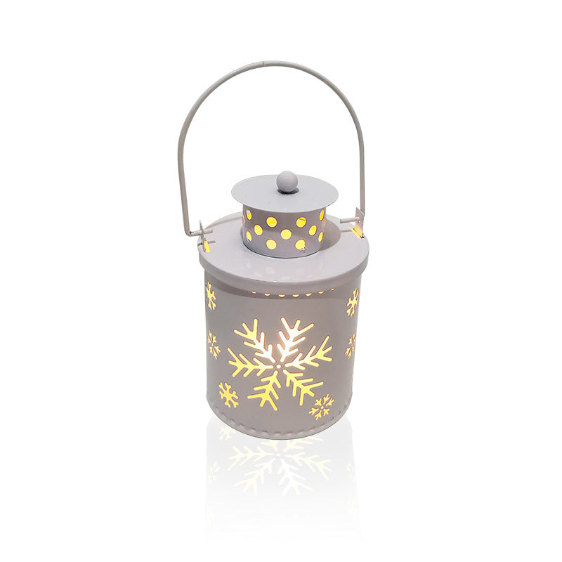Christmas LED Candle Lanterns – Nordic Style Electronic Holiday Decorations