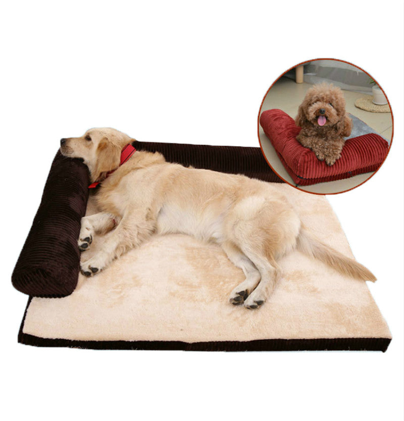 Pet Dog Bed – Soft Washable Comfort Bed for Small, Medium & Large Dogs