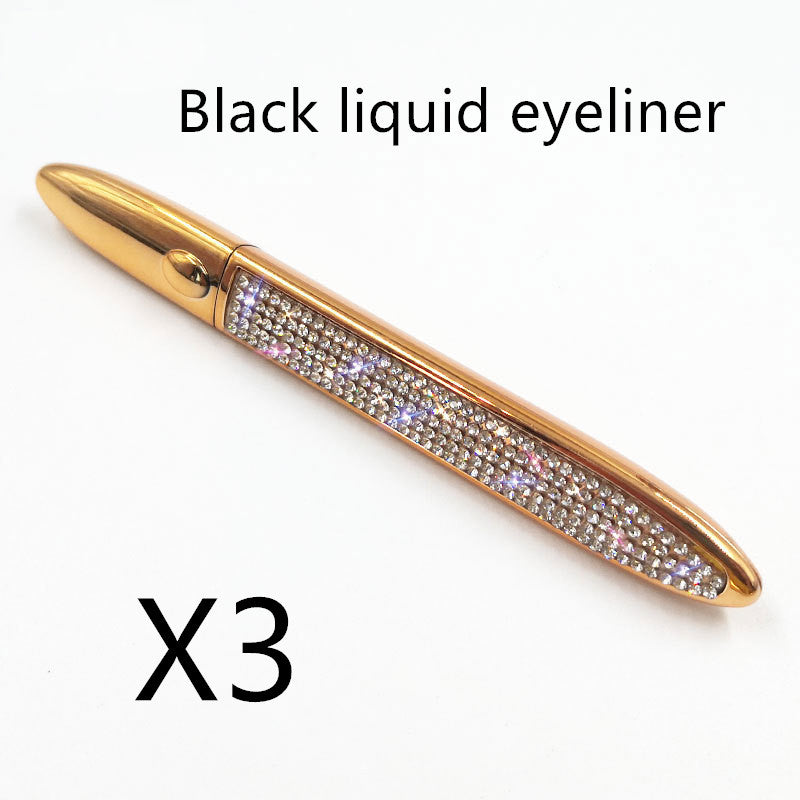 Multicolor Self-Adhesive Eyeliner with False Eyelashes – Easy, Long-Lasting Eye Makeup