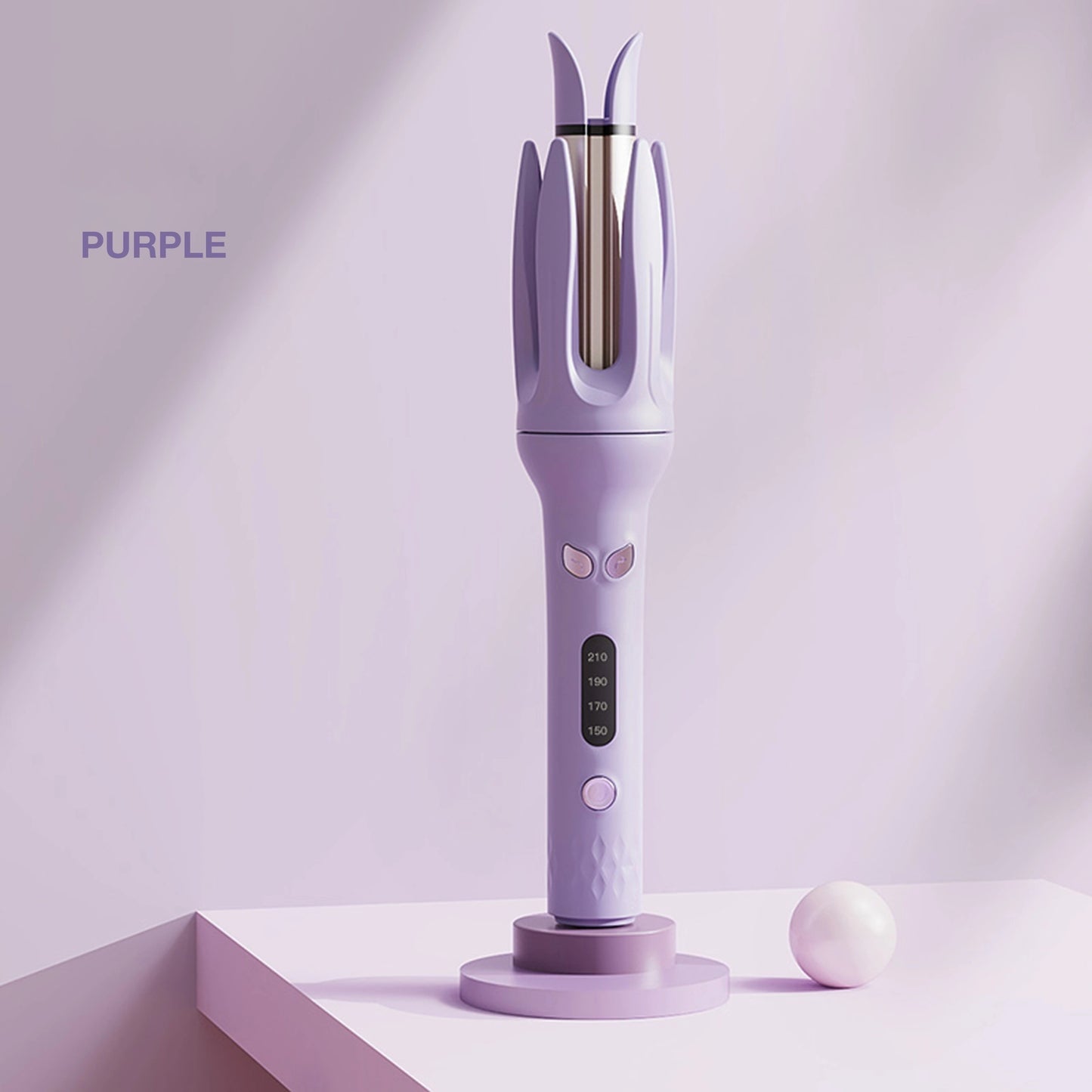 Automatic 28mm Hair Curler – 4 Heat Settings, Negative Ion, Smart Timer & Auto Shut-Off