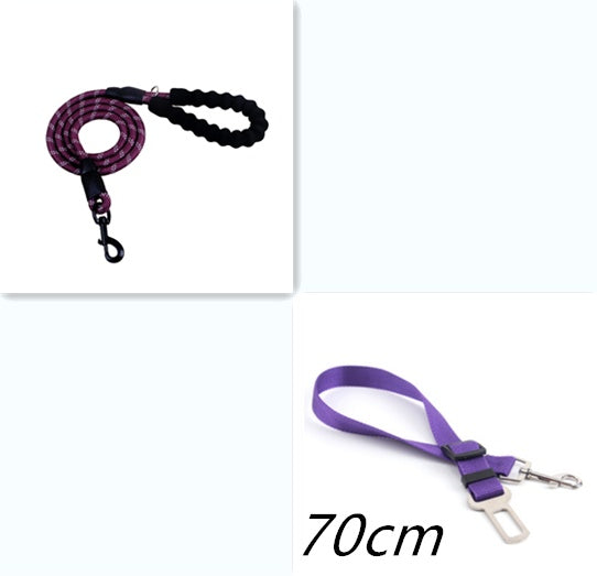 Reflective Nylon Dog Leash for Small, Medium & Large Dogs – Durable Training & Walking Lead