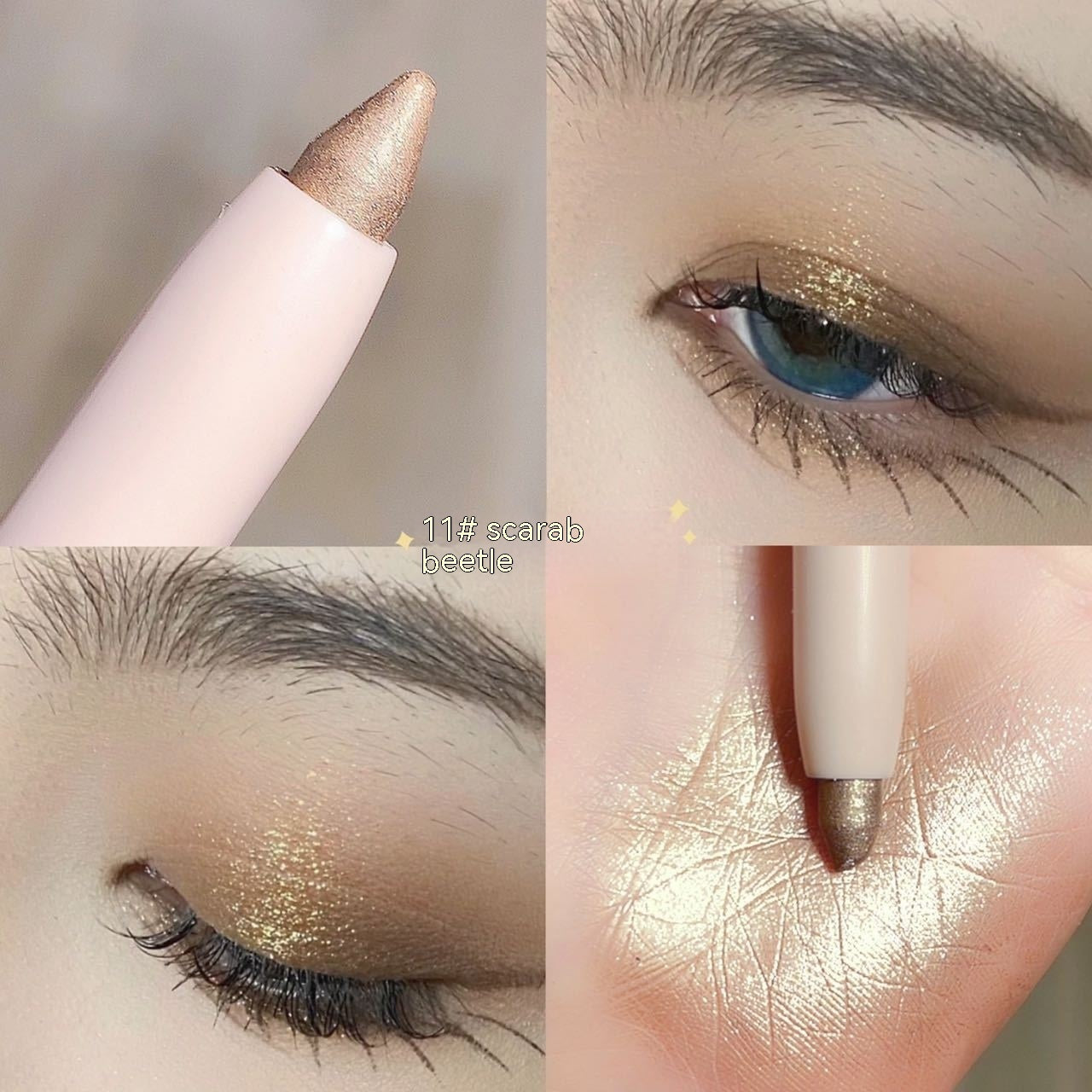 Crouching Silkworm Eyeliner Pen – Long-Lasting, Brightening Makeup Precision