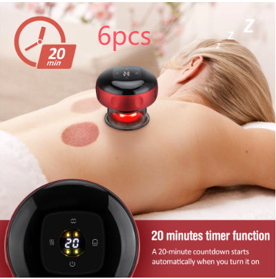 Electric Vacuum Cupping Massage Set – Anti-Cellulite Body Therapy & Slimming Massager