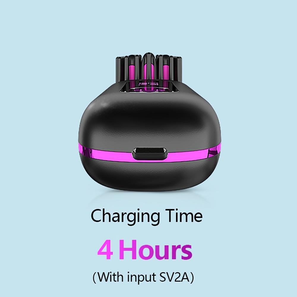 USB Wireless Hair Straightening & Curling Comb – Gentle on Hair