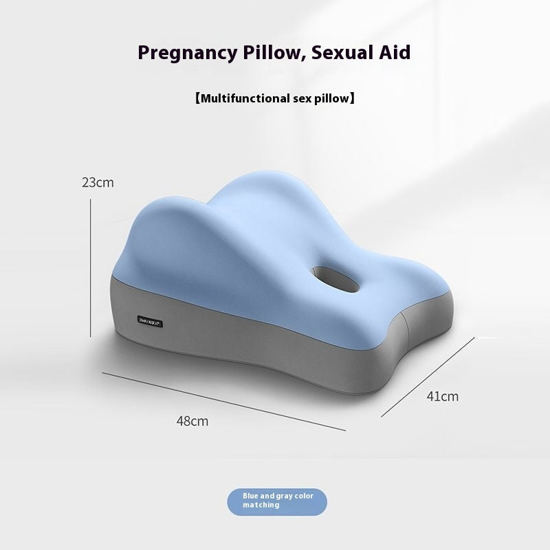 Hip Raised Multifunctional Bedside Cushion – Face-Down Sleep & Sofa Support Pillow
