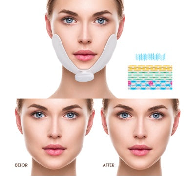V-Shape Facial Slimming Massager – 3D Face Lifting & Contouring Roller for Women