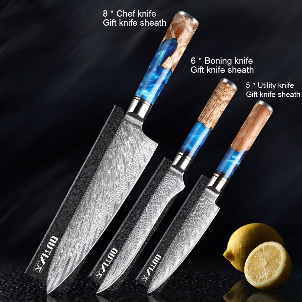 Chef’s Kitchen Knife Set – Meat Chopping & Cooking Knives