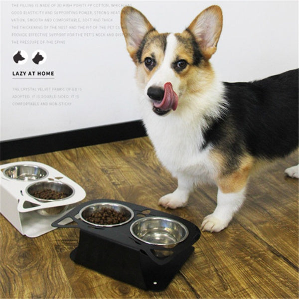 Anti-Spill Raised Pet Bowl for Cats & Dogs | Non-Slip Food & Water Feeder