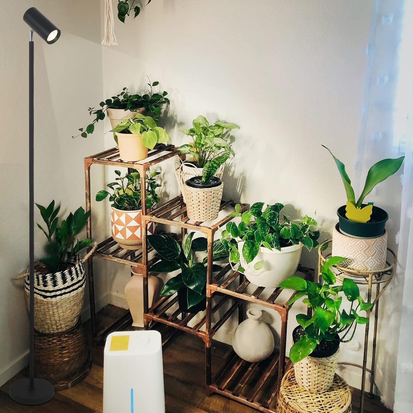 Full Spectrum Indoor Plant Grow Light Stand 20W COB LED