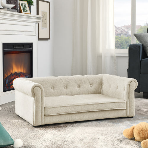 Luxury Rectangular Dog Bed for Medium and Large Dogs | Soft & Supportive