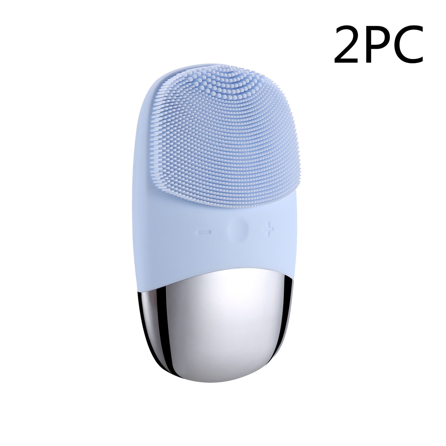 Mini Silicone Electric Face Cleansing Brush – Waterproof Facial Cleanser & Skin Massager for Deep Pore Cleaning