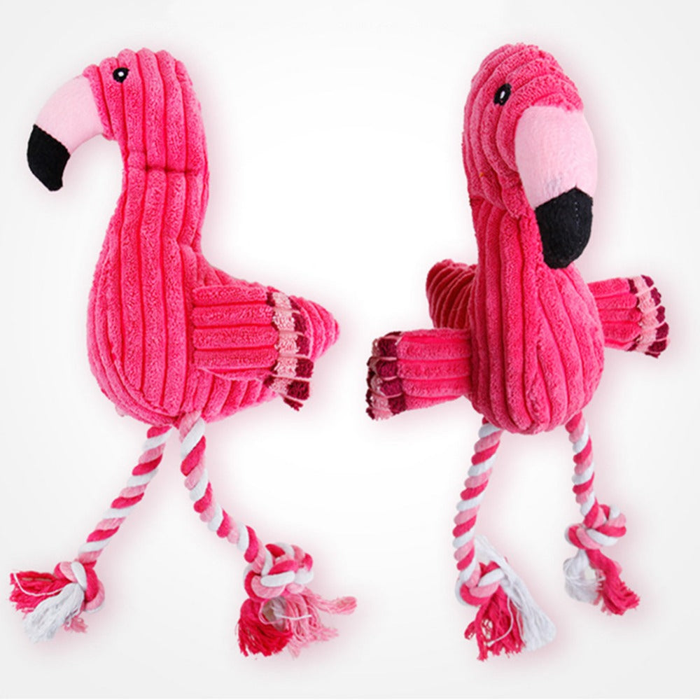 Vocal Animal Plush Toy for Dogs – Chew & Molar Teeth Cleaning Training