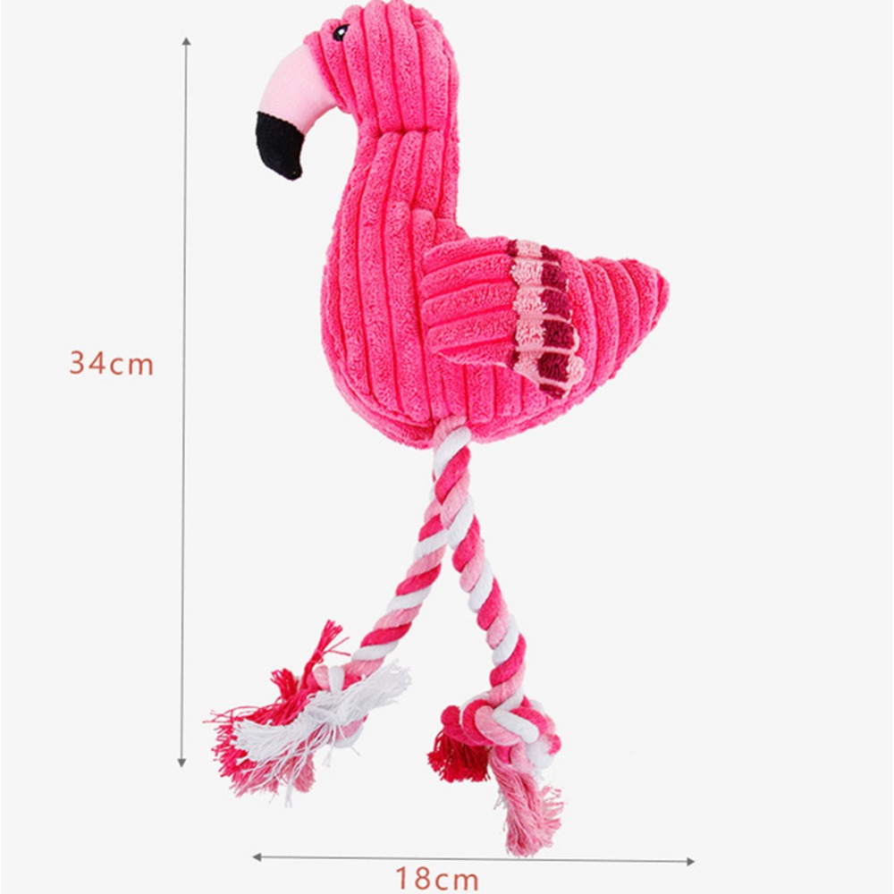 Vocal Animal Plush Toy for Dogs – Chew & Molar Teeth Cleaning Training