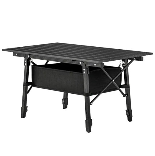 Aluminum Small Folding Dining Table – Portable Lightweight Table