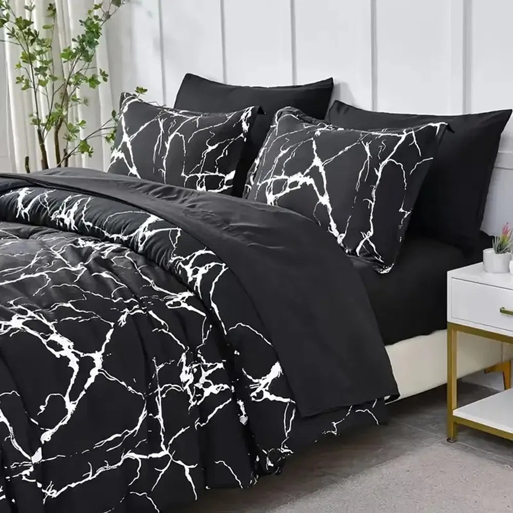 2-Piece Twin Duvet Cover Set – 1 Duvet Cover & 1 Pillowcase, Multiple Styles
