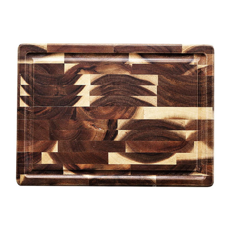 Solid Wood Parquet Cutting Board – Durable Kitchen Chopping Board