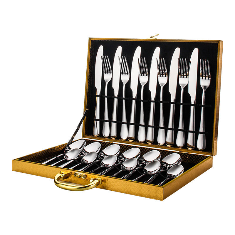 High-End 24-Piece Tableware Set – Luxury Dinnerware Collection