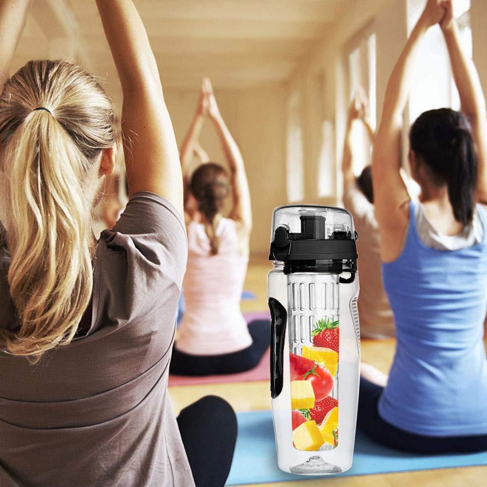 32oz Fruit Infuser Water Bottle – BPA Free Sports Infusing Drink Bottle