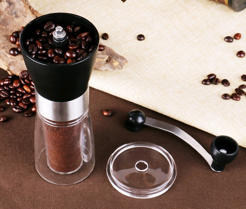 Manual Coffee Grinder – Hand Coffee Bean & Pepper Mill for Home