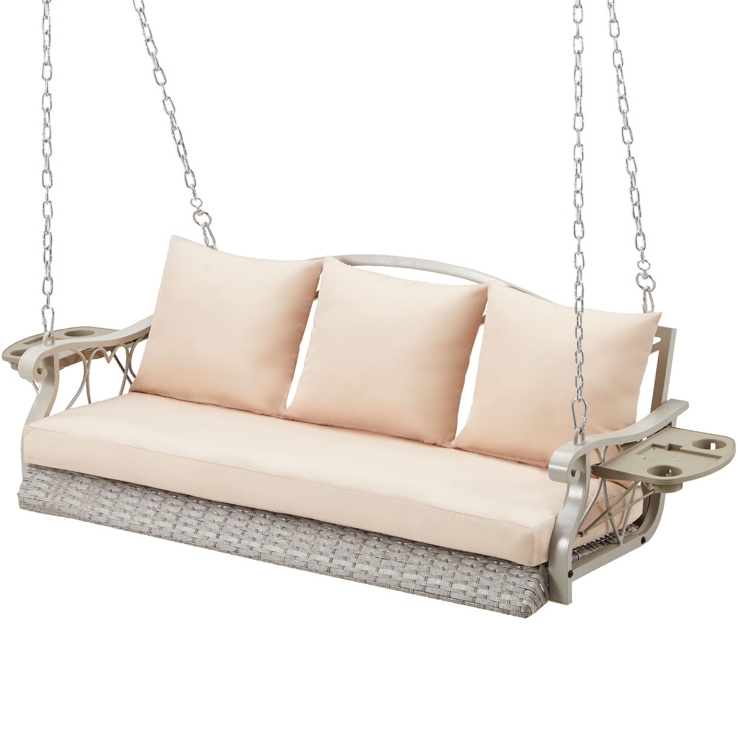 Porch Swing Basket – Outdoor Hanging Chair for Relaxation