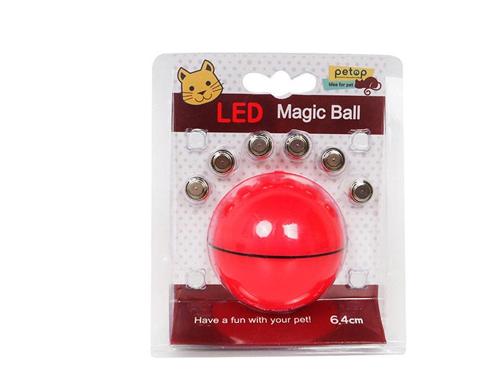 Interactive LED Laser Cat Toy Ball – Automatic Rolling Pet Entertainment