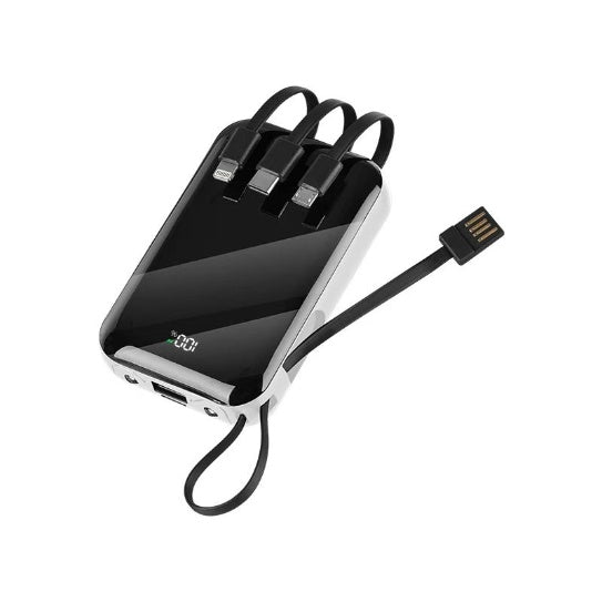 Universal Power Bank With Fast & Wireless Charging, Portable Multi-Capacity