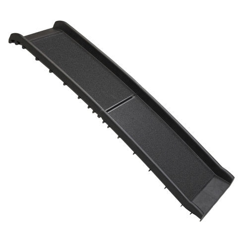 Portable Foldable Pet Ramp Ladder for Trucks & Dirt Bikes – Heavy-Duty Black Dog Loading Ramp