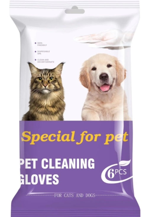 Pet Grooming Wipes for Dogs & Cats – Coconut Oil Cleansing & Deodorizing Bathing Wipes, Hypoallergenic, Travel-Friendly