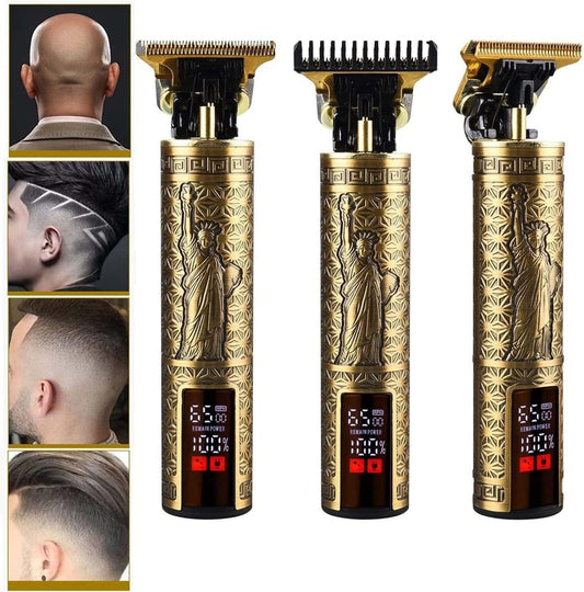 Cordless Beard & Hair Trimmer for Men – USB Rechargeable Hair Clipper Kit | Professional Shaving & Grooming