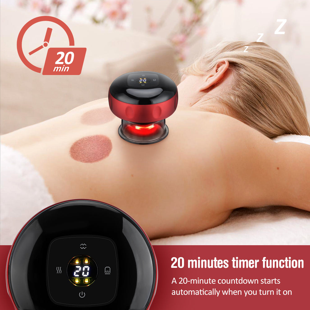 Electric Vacuum Cupping Massage Set – Anti-Cellulite Body Therapy & Slimming Massager