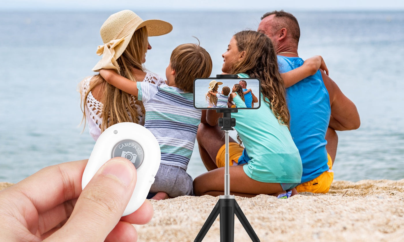 Wireless Bluetooth Shutter Remote for Android & iOS Phones