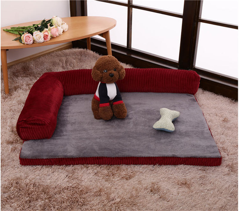 Pet Dog Bed – Soft Washable Comfort Bed for Small, Medium & Large Dogs