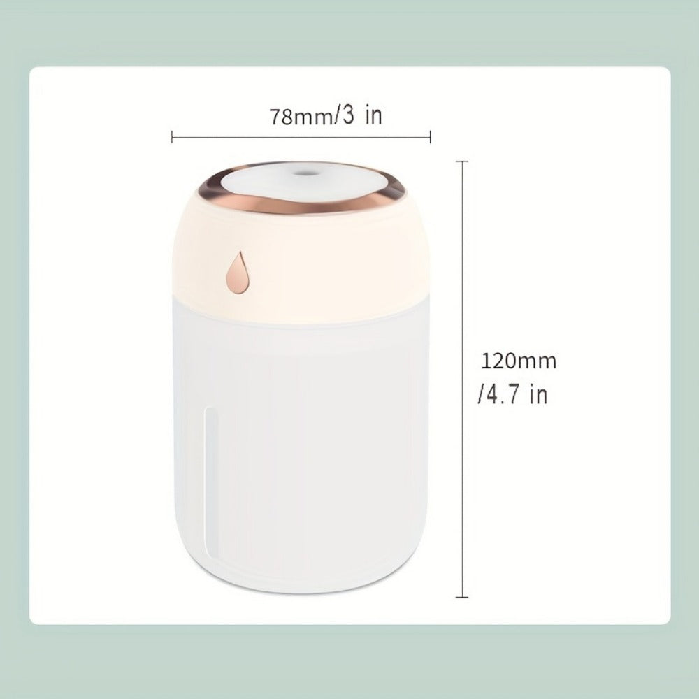 Portable Mini Cool Mist Humidifier 220ml USB Desktop