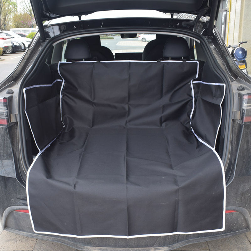 “Dog Car Mat for Trunk & Rear Seat – Waterproof Pet Car Mats, Non-Slip Protector”
