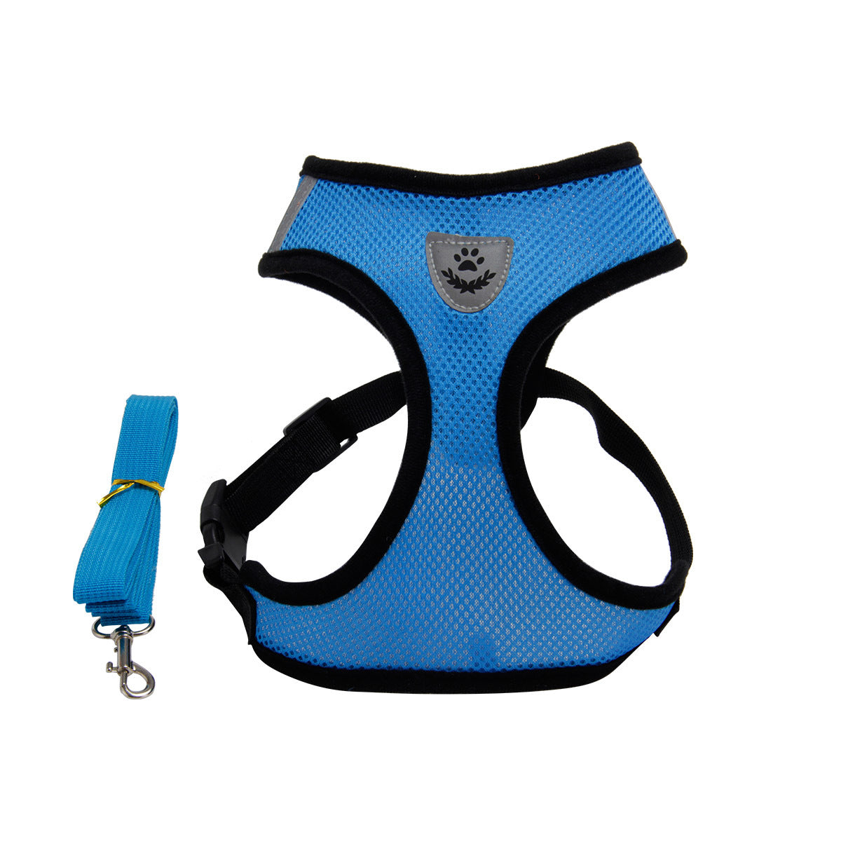 Luxury Multi-Color Dog Harness – Stylish & Comfortable Pet Gear