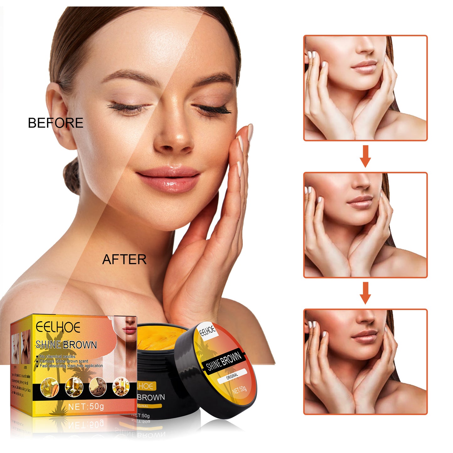 Moisturizing Body Tanner for Wheat Complexion – Even, Sun-Kissed Glow