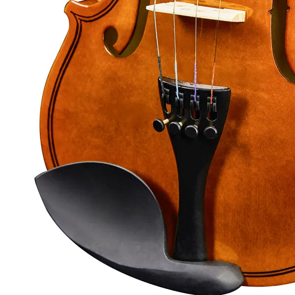 3/4 Acoustic Violin Starter Set – Hard Case, Bow, Shoulder Rest, Rosin & Accessories