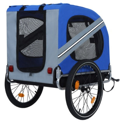 Large Dog Bike Trailer 120LB | Folding All-Terrain Pet Carrier