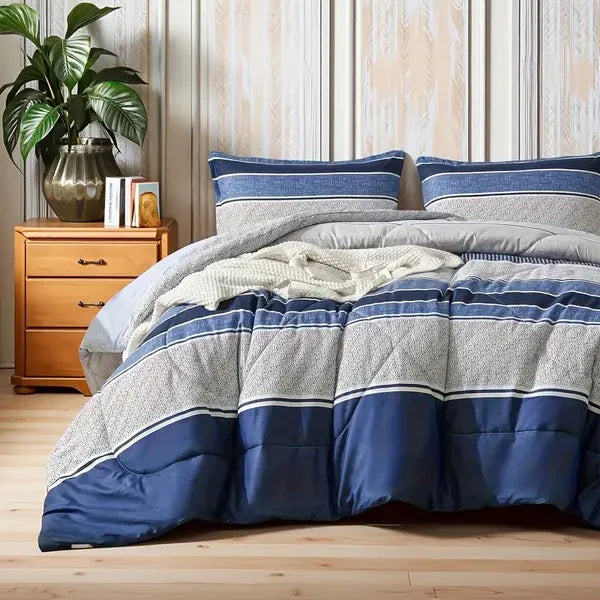 2-Piece Twin Duvet Cover Set – 1 Duvet Cover & 1 Pillowcase, Multiple Styles