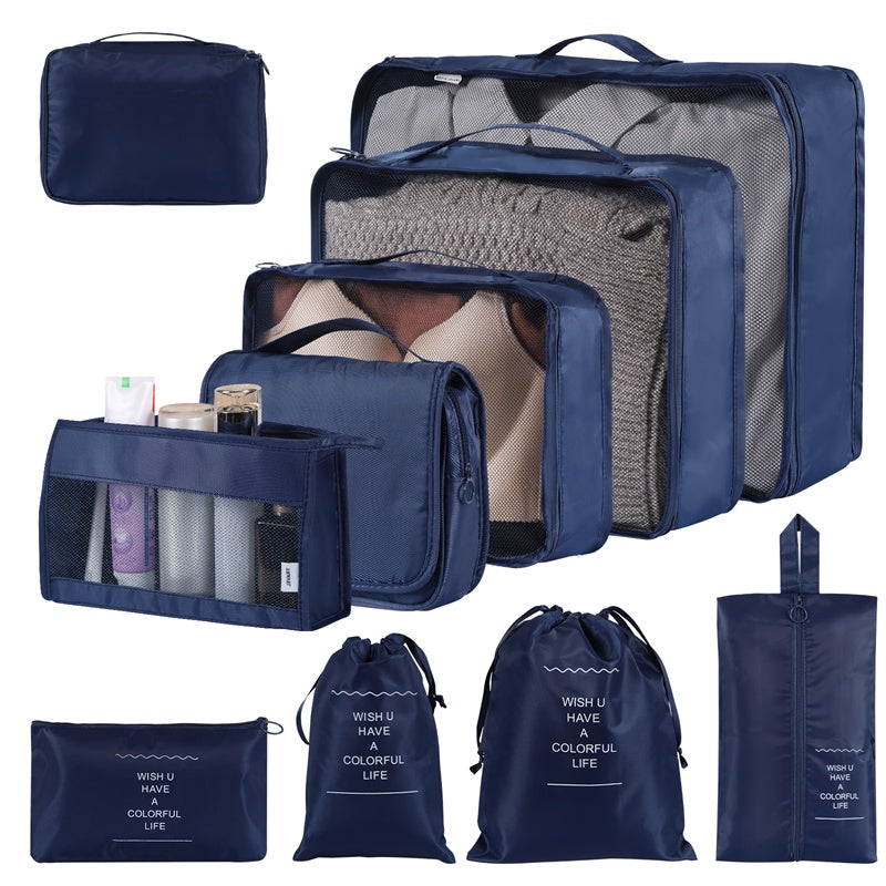Home Fashion Simple Solid Color Storage Bag – Foldable Closet Organizer