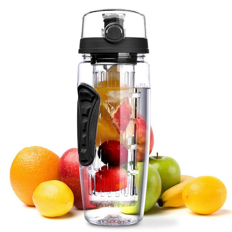 32oz Fruit Infuser Water Bottle – BPA Free Sports Infusing Drink Bottle